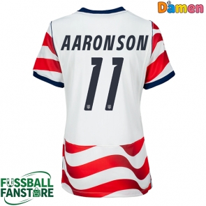 Vereinigte Staaten Brenden Aaronson #11 Replik Heimtrikot Damen WM 2026 Kurzarm